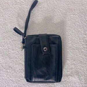 5/$25 Vintage Black Leather Wallet